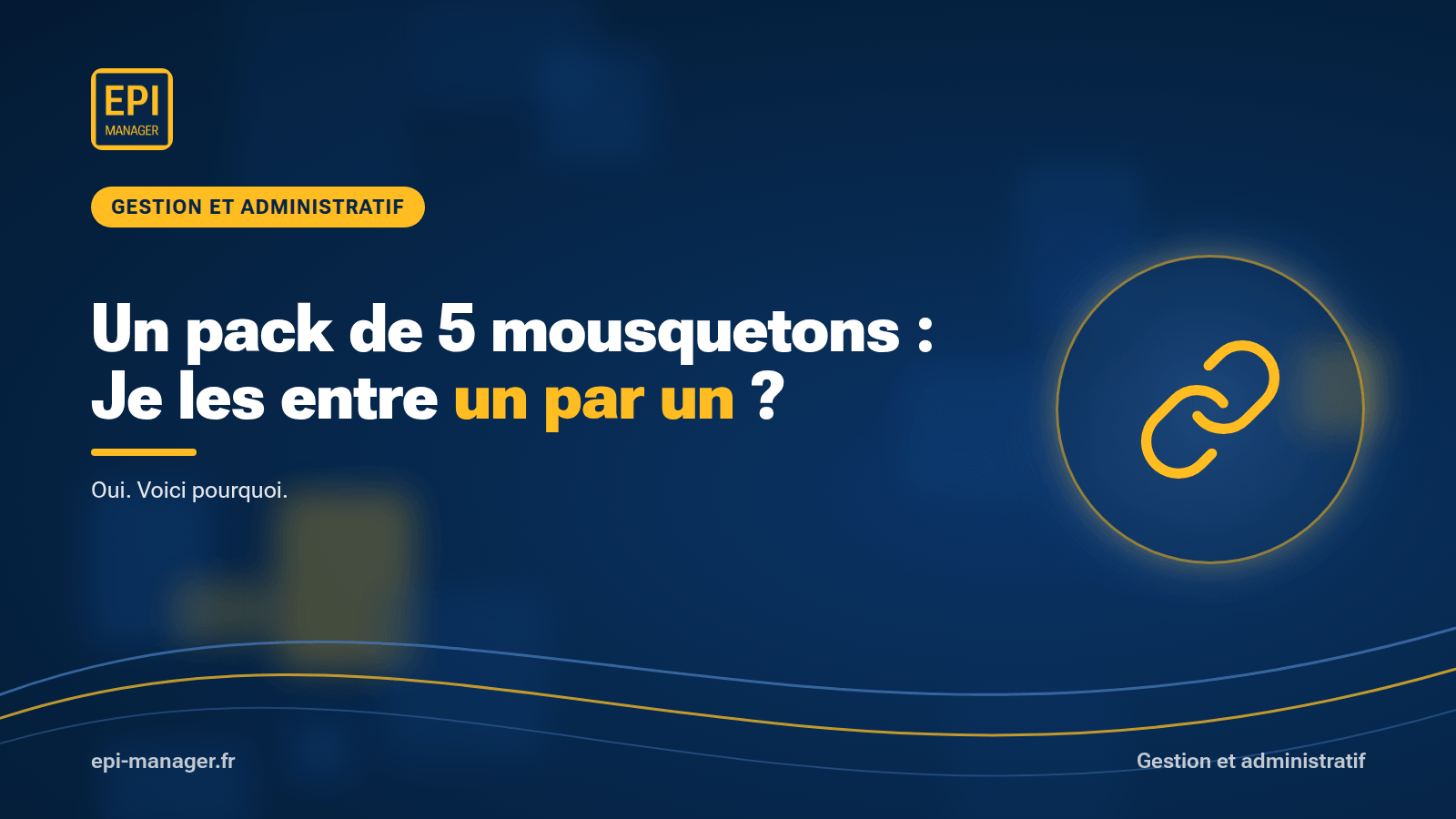Pourquoi chaque équipement a sa propre vie